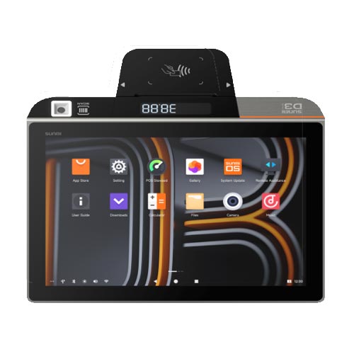 SUNMI D3 Mini 58mm Android POS Terminal with Touchscreen Barcode Scanner Price in Bangladesh