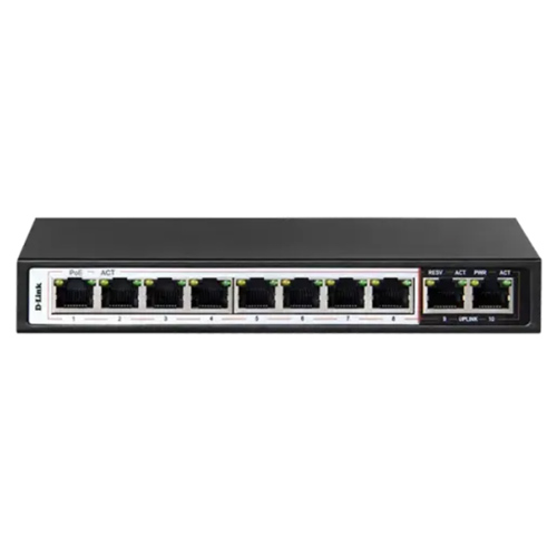 D-link DES-F1010P-E 10 Port Unmanaged PoE Switch Price in Bangladesh