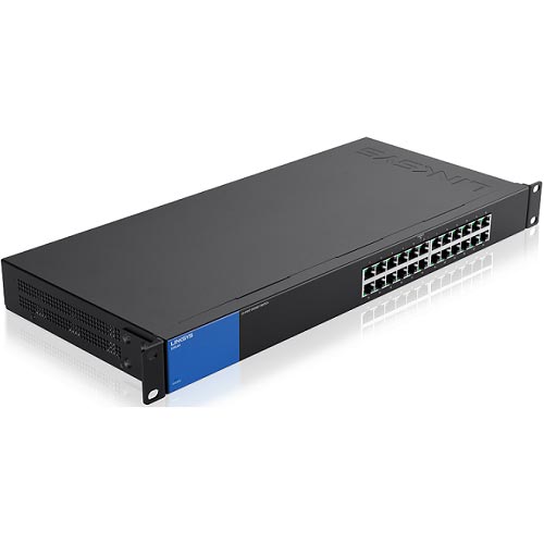 Linksys LGS124P 24-Port Rackmount Gigabit Ethernet PoE+Unmanaged Switch  Price in Dhaka, Bangladesh