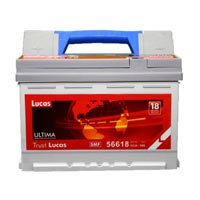 Lucas ULT G 56618/DIN 66L 66AH SMF Vehicle Battery