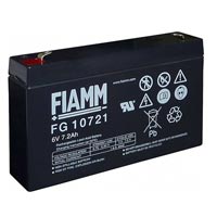 Fiamm FG10721 6V-7.2 Ah Agm Lead Acid Battery