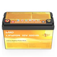SAKO LI MAX 12.8V 100AH Lithium Battery