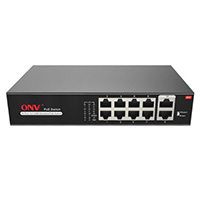 ONV-H1108PGL Transmission Gigabit Uplink 10-Port PoE Switch