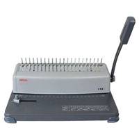 ASTHA 118 Plastic Comb Spiral Binding Machine