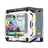 Value-Top X-Era Shining Grey Open-Frame Gaming Case