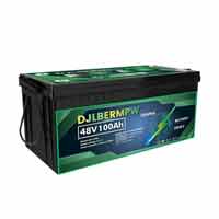 DJDC 48V-100AH LiFePO4 Deep Cycle Lithium Battery