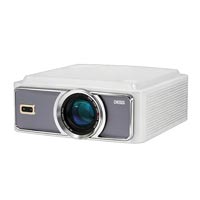 Dess C5 Pro White 2200 ANSI 4K Decoding Projector with WiFi and Bluetooth