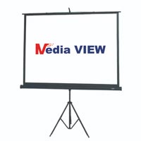 MediaView 84″ X 84″ Tripod Projector Screen