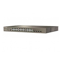 Tenda TEG3224P 24-Port 10/100/1000 Mbps + 4 Shared SFP PoE Managed Switch Price in Bangladesh