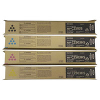 Ricoh MP C2503HS CMYK Four Color Copier Toner Cartridge